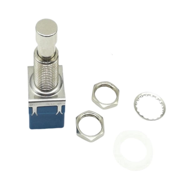 5Pcs Guitar Effect Pedal 3PDT Footswitch 3PDT 9 Pin Box Stomps Guitar Effect Pedal Foot Switch True Bypass Solder Lug