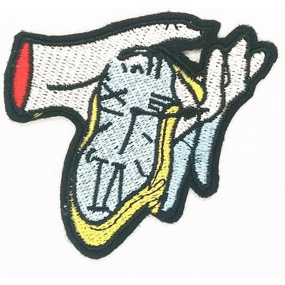 5Pcs Hand Embroidery Cloth Iron on/Sew on Patches Colorful Sew on Patches Hand Embroidery Repair Patch DIY Craft Applique for Clothes Dress Hat Jeans Backpack DIY Accessories 7x8cm Colorful