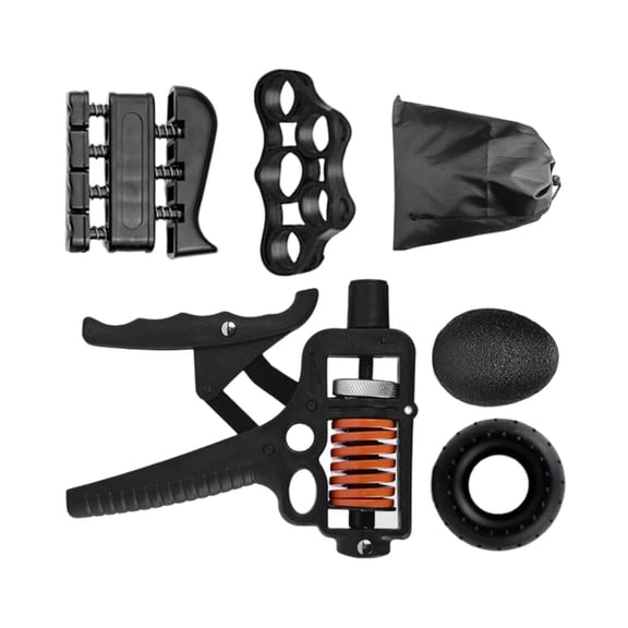 5Pcs Hand Grip Strengthener Grip 11-132lbs for Hand, Finger, Wrist, and Forearm Exercise Grip Strengthening Equipment for Workout , Orange Sp