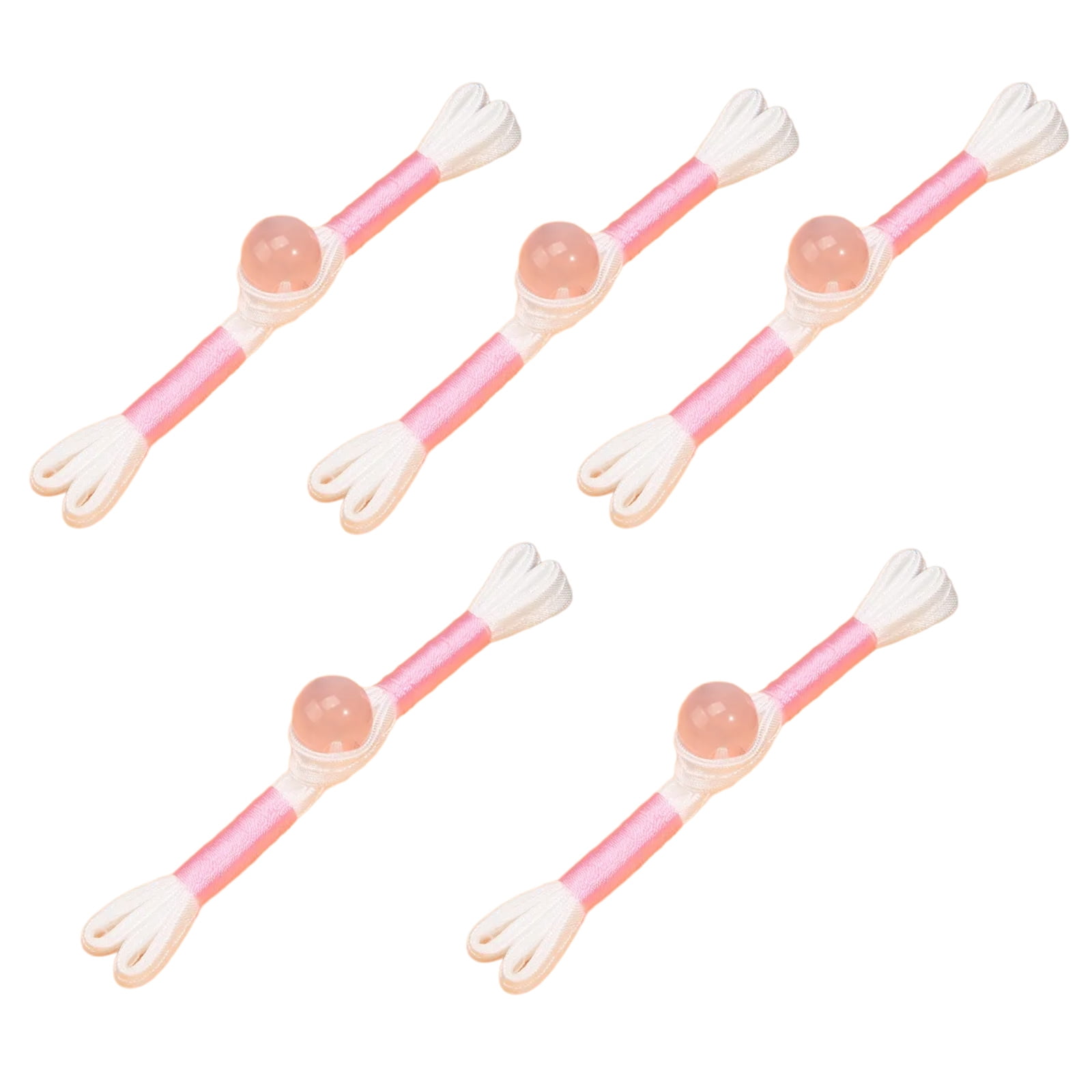 5Pcs Hand Sewing Bead Frogs Button Fasteners Chinese Closure Cheongsam ...