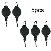 5Pcs Hanging Retractable Pull-Down Hook Gardening Hanging Basket Flower Pot Hook