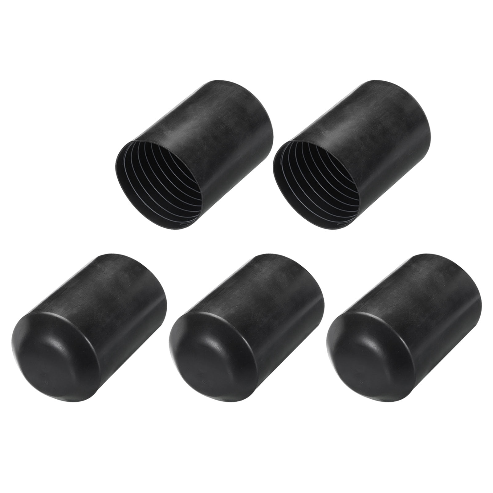 Uxcell 5Pcs Heat Shrink End Cap 90mm ID x 120mm L 2:1 Ratio Heat Shrink ...