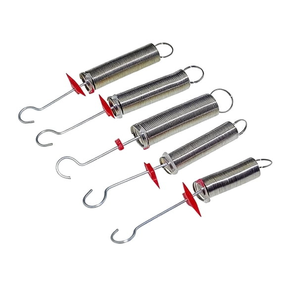5Pcs Helical Spring Hooke's Law Mechanics Experimental Apparatus for Student and Development of Practical Skills