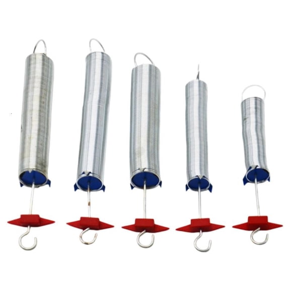 5Pcs Helical Springs Hooke's Law Mechanics Experimental Apparatus for Student