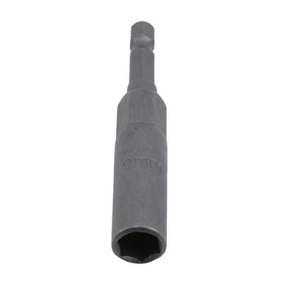 5Pcs Hex Socket Sleeve Nozzles Nut Driver Set Drill Adapter Electric Screwdriver Nut Driver Socket Screwdriver Tool 6/7/8/9/10Mm Smile Home
