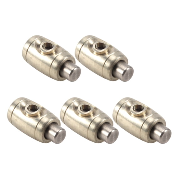 5Pcs High Efficiency Brass Drain Valves for Enhanced Sound Clarities in Trumpets Trombones Compact Portable Accessory