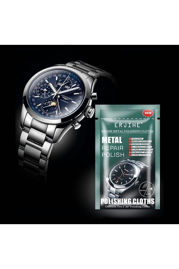 5Pcs High Quality Metal Polishing Cloths For Jewelry Watch Scratch Repair Supplies Metal Scratch Repair Set