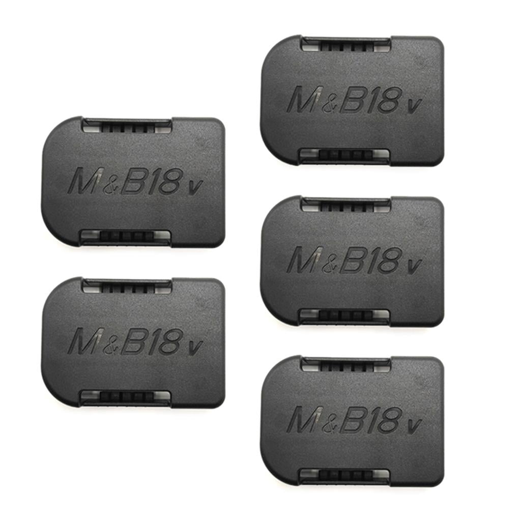 5Pcs Holder Battery Storage Rack for 14.4V 18V Battery Wall Mount Tool ...