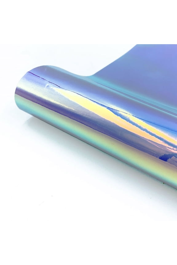 5Pcs Holographic Heat Transfer Vinyl! MORESEC Color Changing Holographic Heat Transfer Material Sheet 30x25cm, Iridescent Iron On Vinyl for T Shirt Fabric, DIY Heat Transfer Film for Clothing