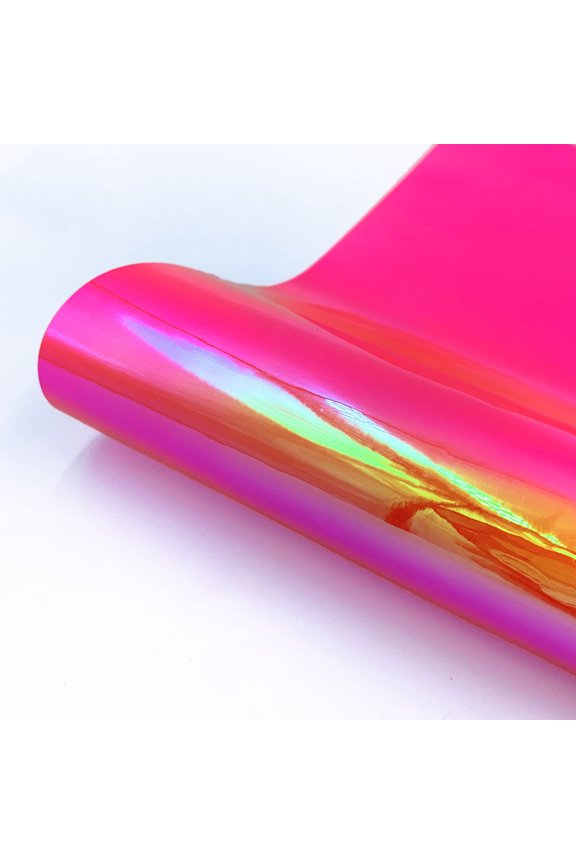 5Pcs Holographic Heat Transfer Vinyl! MORESEC Color Changing Holographic Heat Transfer Material Sheet 30x25cm, Iridescent Iron On Vinyl for T Shirt Fabric, DIY Heat Transfer Film for Clothing