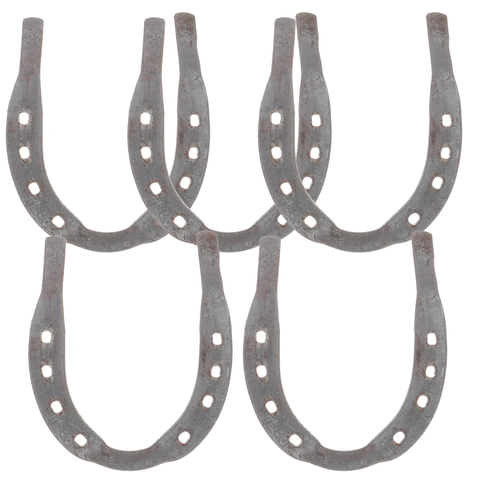 5Pcs Horse Shoe Metal Horseshoe Replaceable Horse Shoe Stable Horseshoe