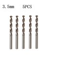 5Pcs Hss M35 Cobalt Drill Bit 14Mm Hole Cutter Drill Bit for Stainless