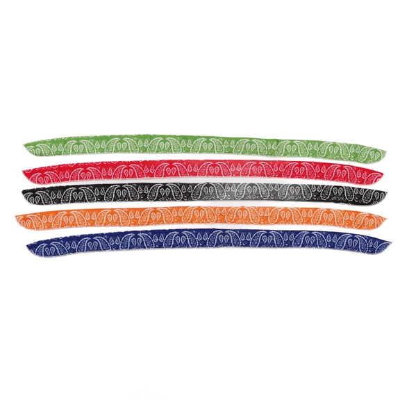 5Pcs Ice Cooling Scarf All Cotton Reusable Cooling Neck Scarf for Sports Running Cycling