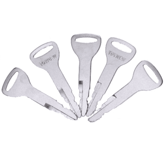 5Pcs Ignition Keys A62597 Compatible with Toyota Forklift 7F20-30 8F20-30 F 5 Series