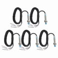 thumbnail image 1 of 5Pcs Inductive Proximity Sensor,NPN NO M8 DC 6-36V 300mA Proximity Switch, 1 of 5