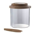 thumbnail image 1 of 5Pcs Insect Observation and Adventure Set, Bug Catcher Kit with Brown Observation Jar, Butterfly Net, Magnifier, Insect Clamp and Tweezers, Brown, 1 of 6