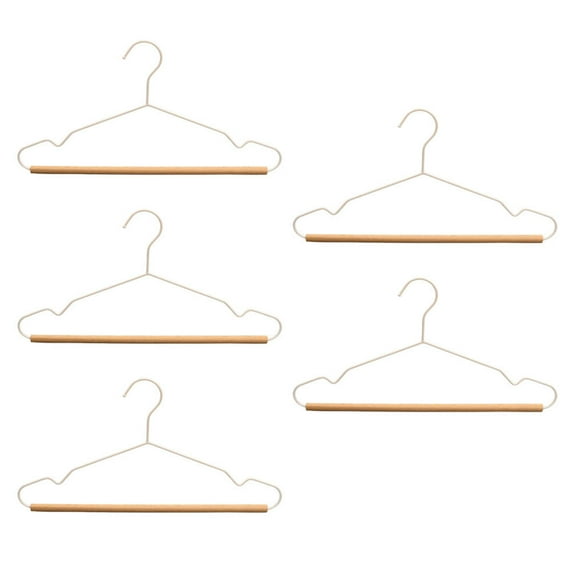 5 Pieces and Iron Clothes Hangers for Home Color