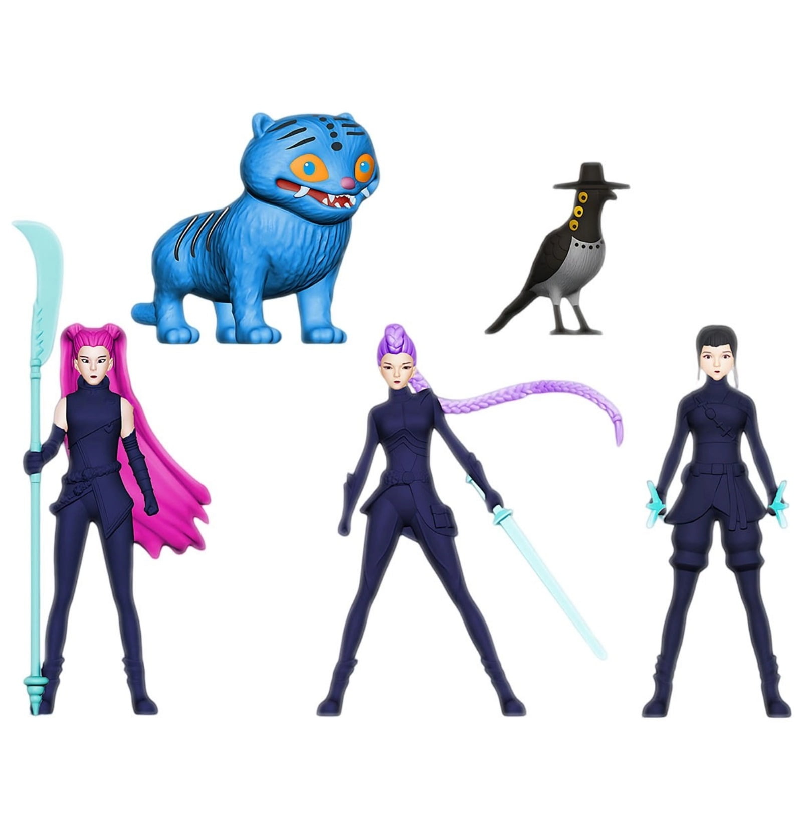 Générique Rumi/Mira/Zoey Figurines De 30 Cm,Coffret 3 Pièces Filles