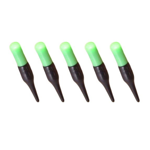 5Pcs LED Glowing Bobbers Night Fishing Glowing Fishing Glow LED Night ...