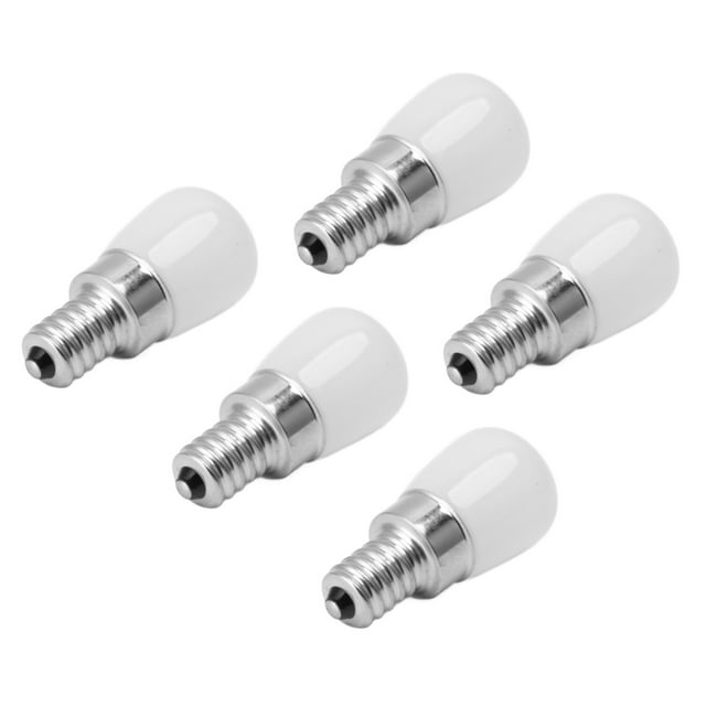 5Pcs LED Refrigerator Light Bulb E12 Fridge Lamp Energy Saving Freezer