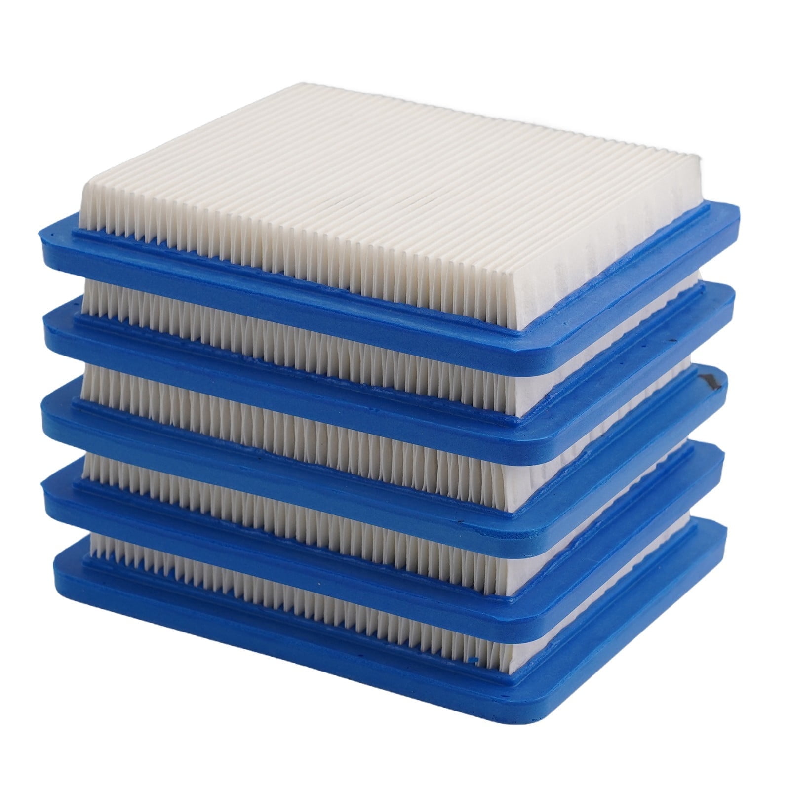 5-Pack Air Filter For Briggs & Stratton Lawn Mowers – Replaces 491588, 399959, 491588S-1266390
