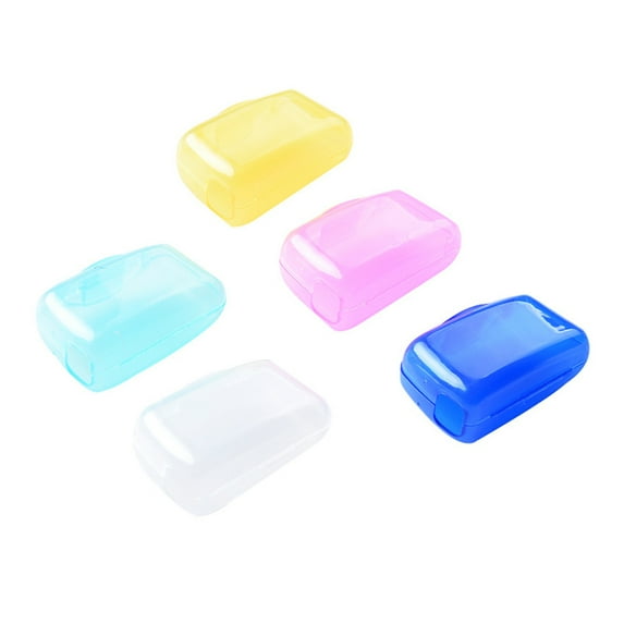 5Pcs/Lot Portable Toothbrush Cover Holder Travel Hiking Camping Brush Cap Case