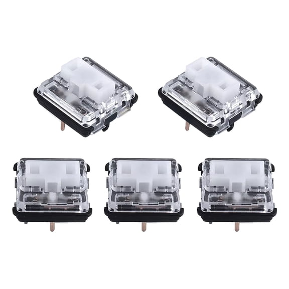 5Pcs Low Tactiles Switches Engineered Moderate Feedbacks Quiet Stable Presses for G815 G915 Enhances Typing Experience