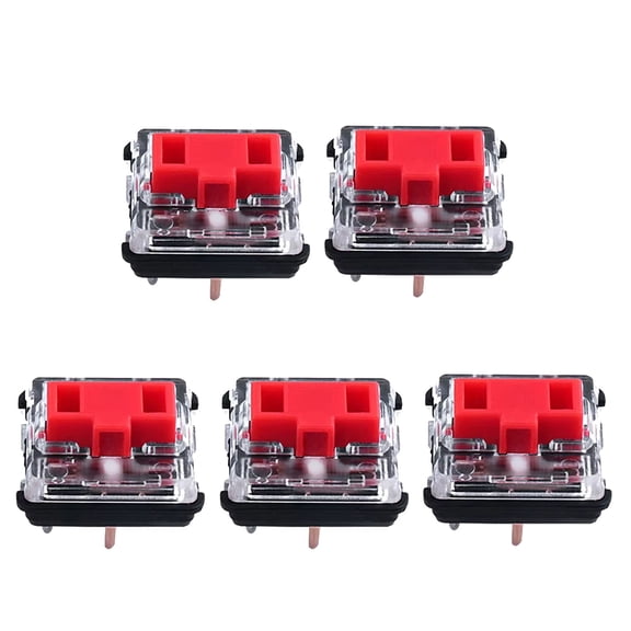 5Pcs Low Tactiles Switches Engineered Moderate Feedbacks Quiet Stable Presses for G815 G915 Enhances Typing Experience