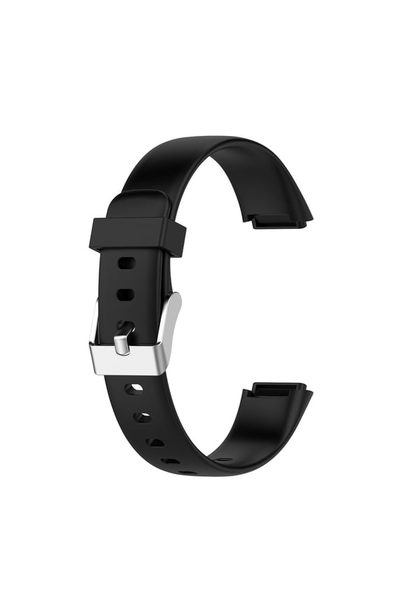5Pcs Luxe Replacement Band, RRJ Luxe Replacement Bands, Large Size Silver Stainless Steel Clasp Watch Strap, Soft Silicone Bracelet for Women Men, Classic Interchangeable Wristband Accessory