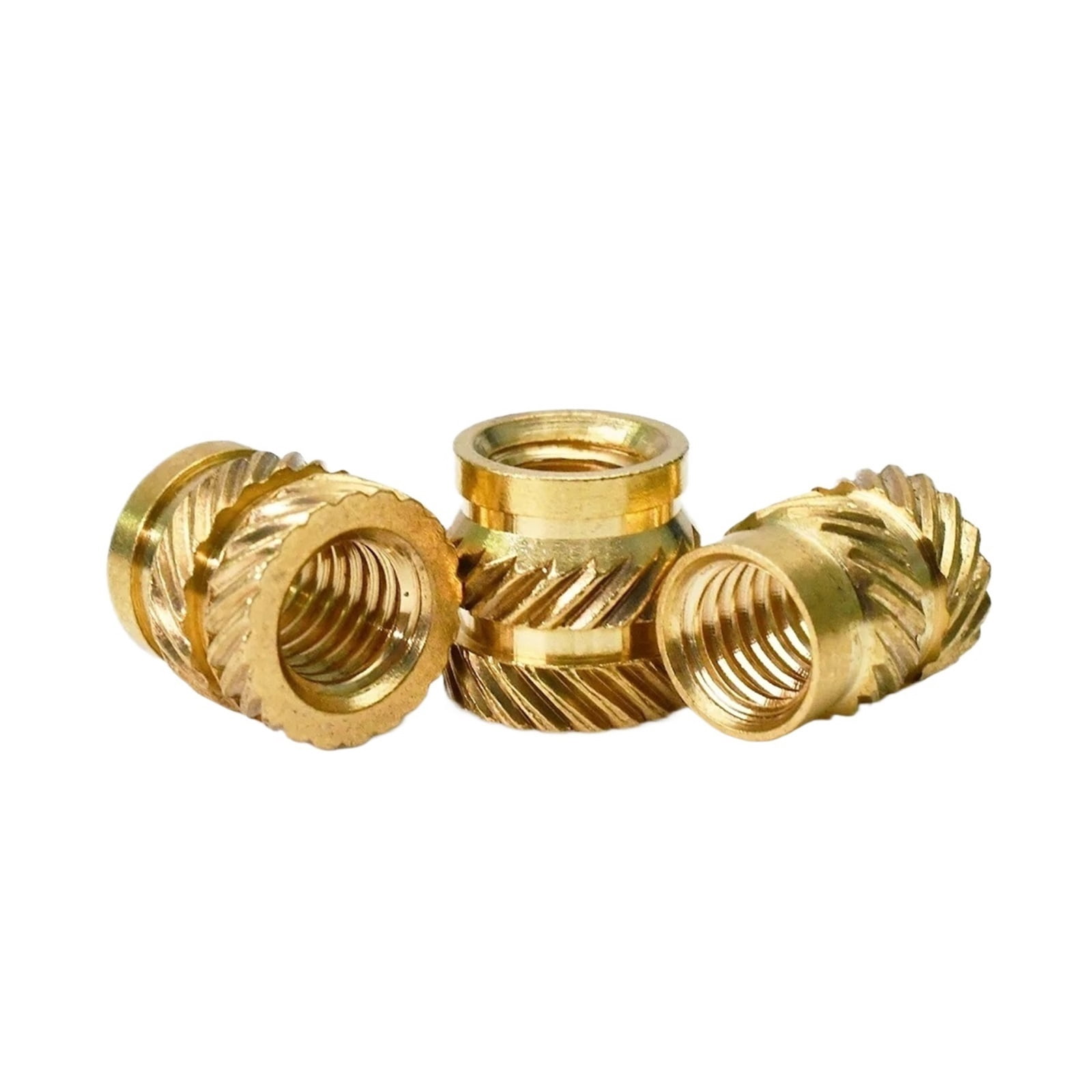 5Pcs M2 M2.5 M3 M4 M5 M6 Brass Hot Melt Insert Knurled Nut Thread Heat ...