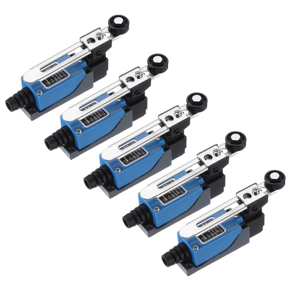 5Pcs ME8108 1NO + 1NC Micro Limit Switch 5A/0.4A 250VAC/115VDC Waterproof Miniature Micro Switches