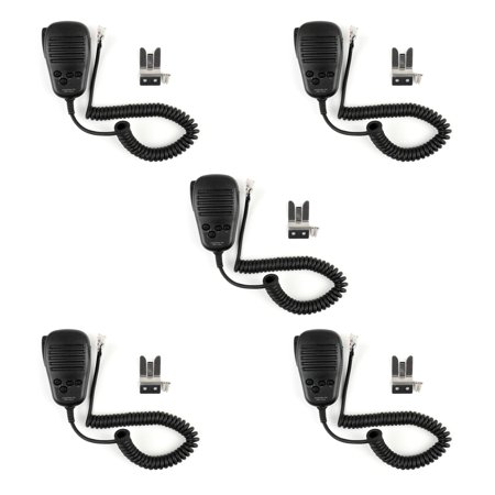 5Pcs MH-42B6J Microphone For Yaesu FT-1807M FT-1900R FT-2600 FT-2800 Radio