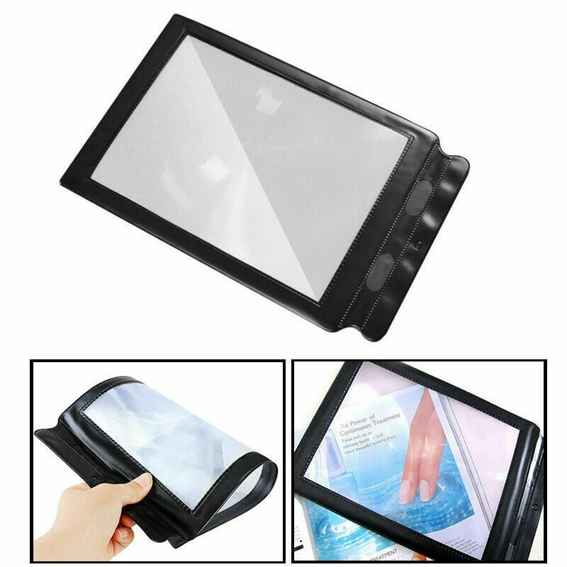 5Pcs Magnifying Sheets for Reading Magnifier Sheets Full Page Magnifier for Reading