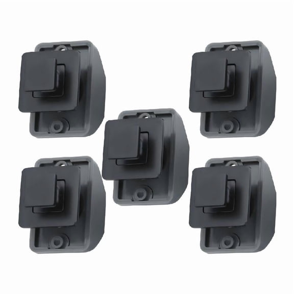 5Pcs Metal Push Button Cabinet s Keyless For Campers Boats Easy Install 3 Colors