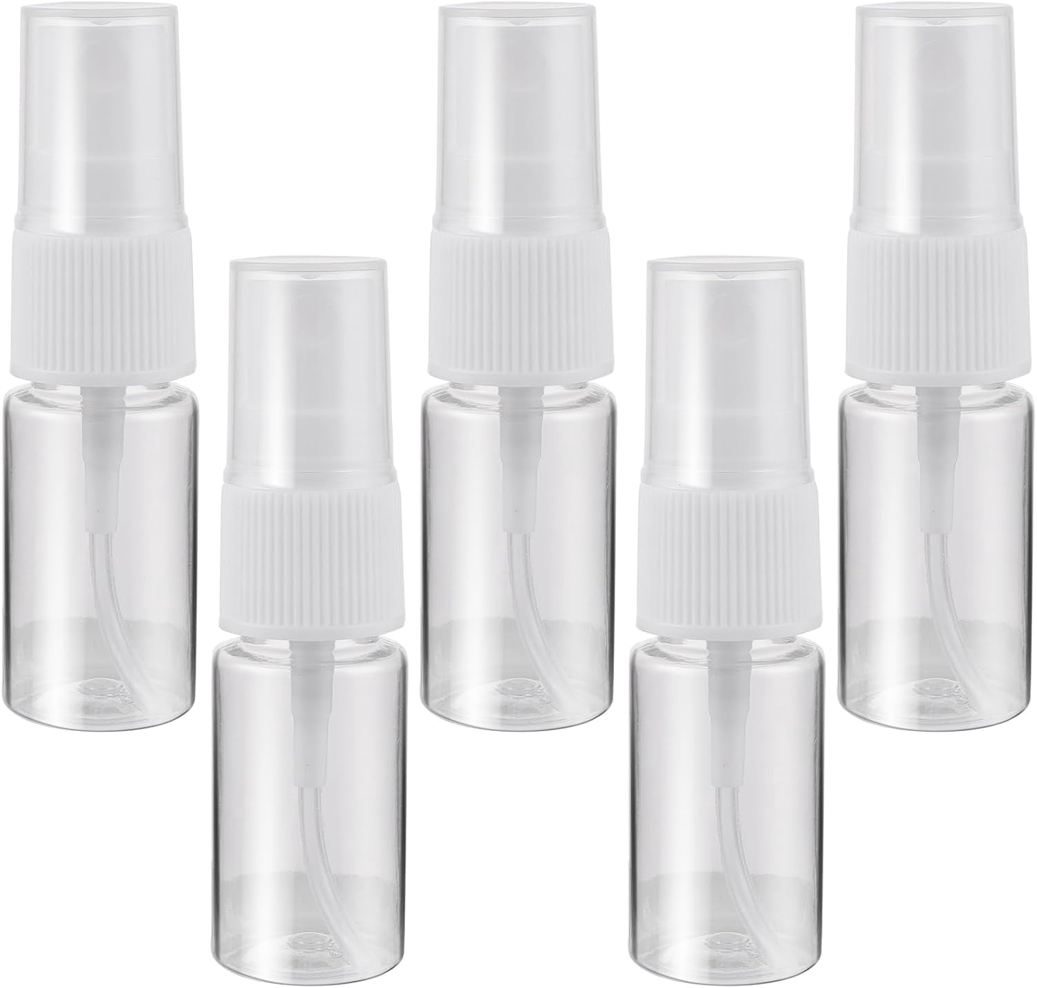 5Pcs Mini Travel Spray Bottles, 10ML Refillable Fine Mist Sprayers