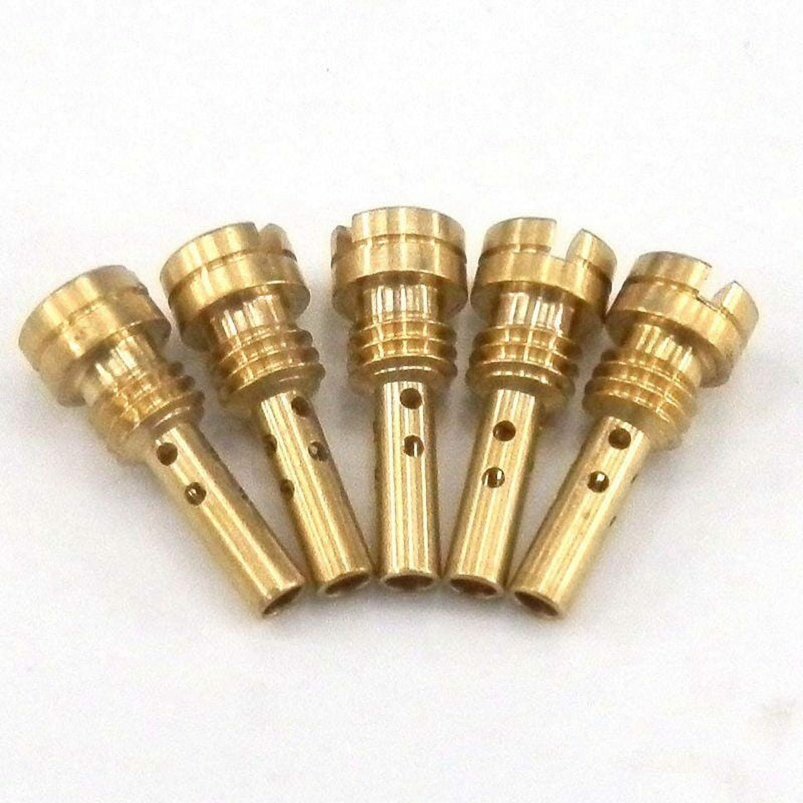 5Pcs Motorcycle Carburetor Main Jets Slow Pilot Jets for Harley for Keeihin Bd for Keihin Carb Set injector Nozzle by Coconut Ok
