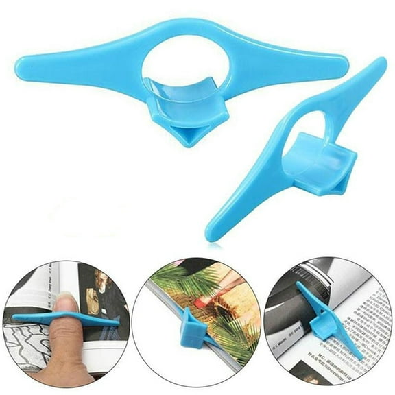 5Pcs Multi-function Plastic thumb book support Book Page Holder Marker Convenient Bookmark school office supplies Book Thumb Holder