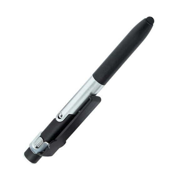 5Pcs Multifunctional Ballpoint Pen with Stylus Pen, Led Light, Phone Stand