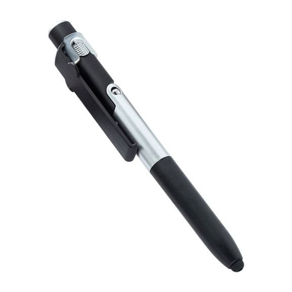 5Pcs Multifunctional Ballpoint Pen with Tip, Led Light, Foldable Phone Stand, 4-IN-1 Pen Business Gift Pen