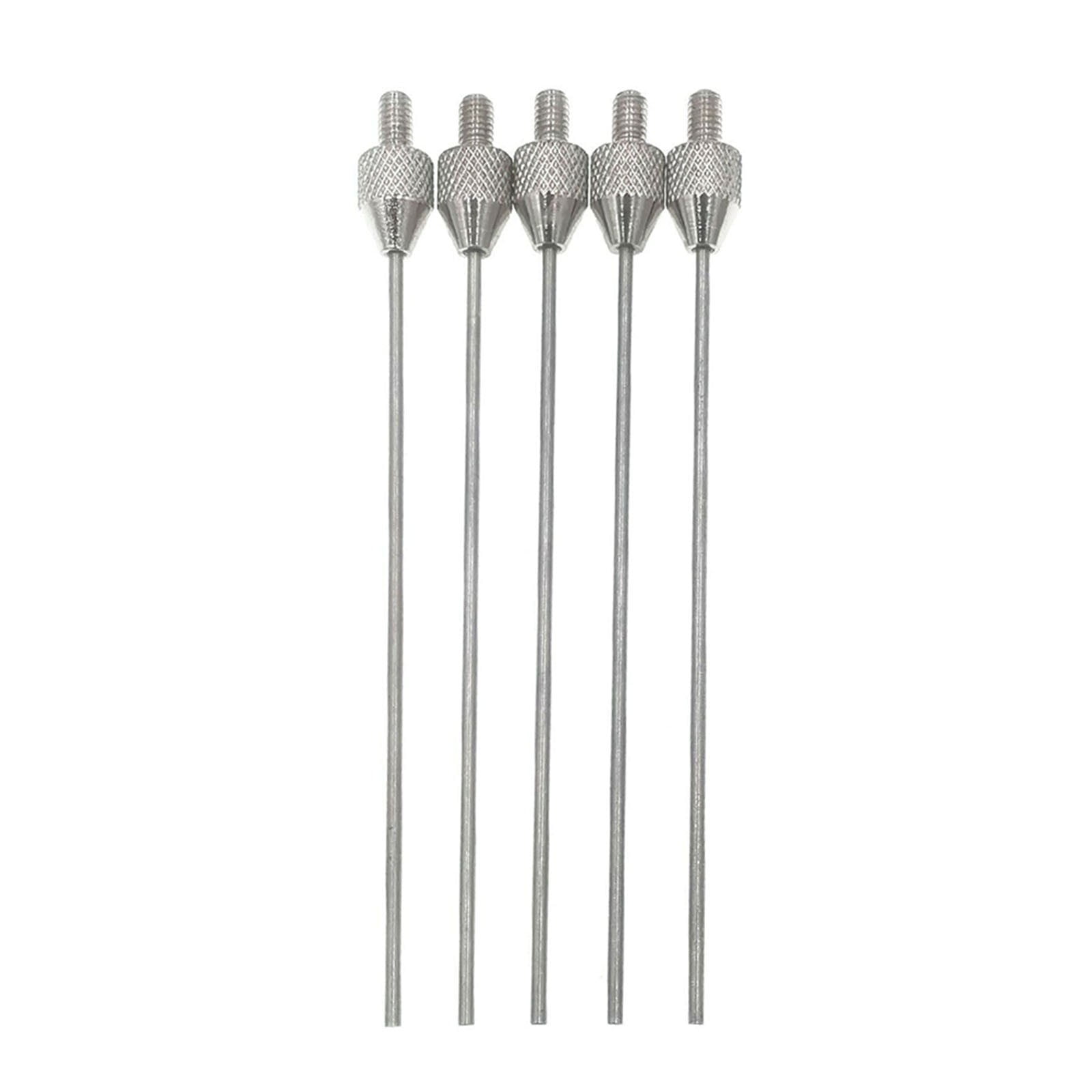 5Pcs Needle Contact Points For Dial Indicator Depth Measure 1X50mm Long
