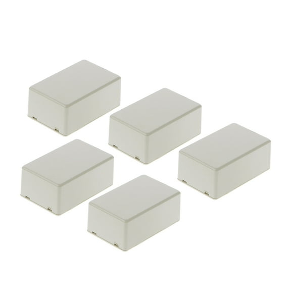 5Pcs New Plastic Electronic Project Box Enclosure Instrument for Case DIY 70x45x
