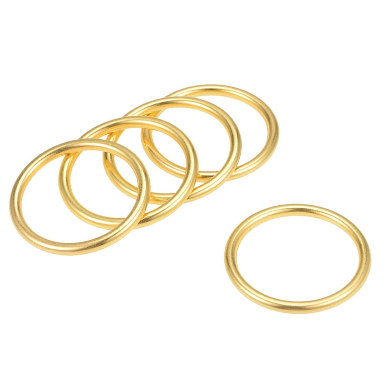 Metal O Rings Non-Welded O-Ring Buckle for Craft Belt Purse Bag Making  Hardware - Yahoo Shopping
