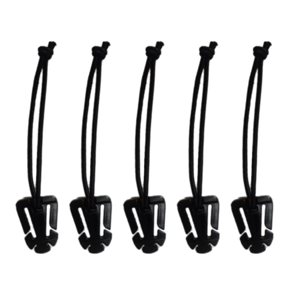 5Pcs Outdoor Backpacks Buckle Carabiner Clip Elastic Rope Webbing ...