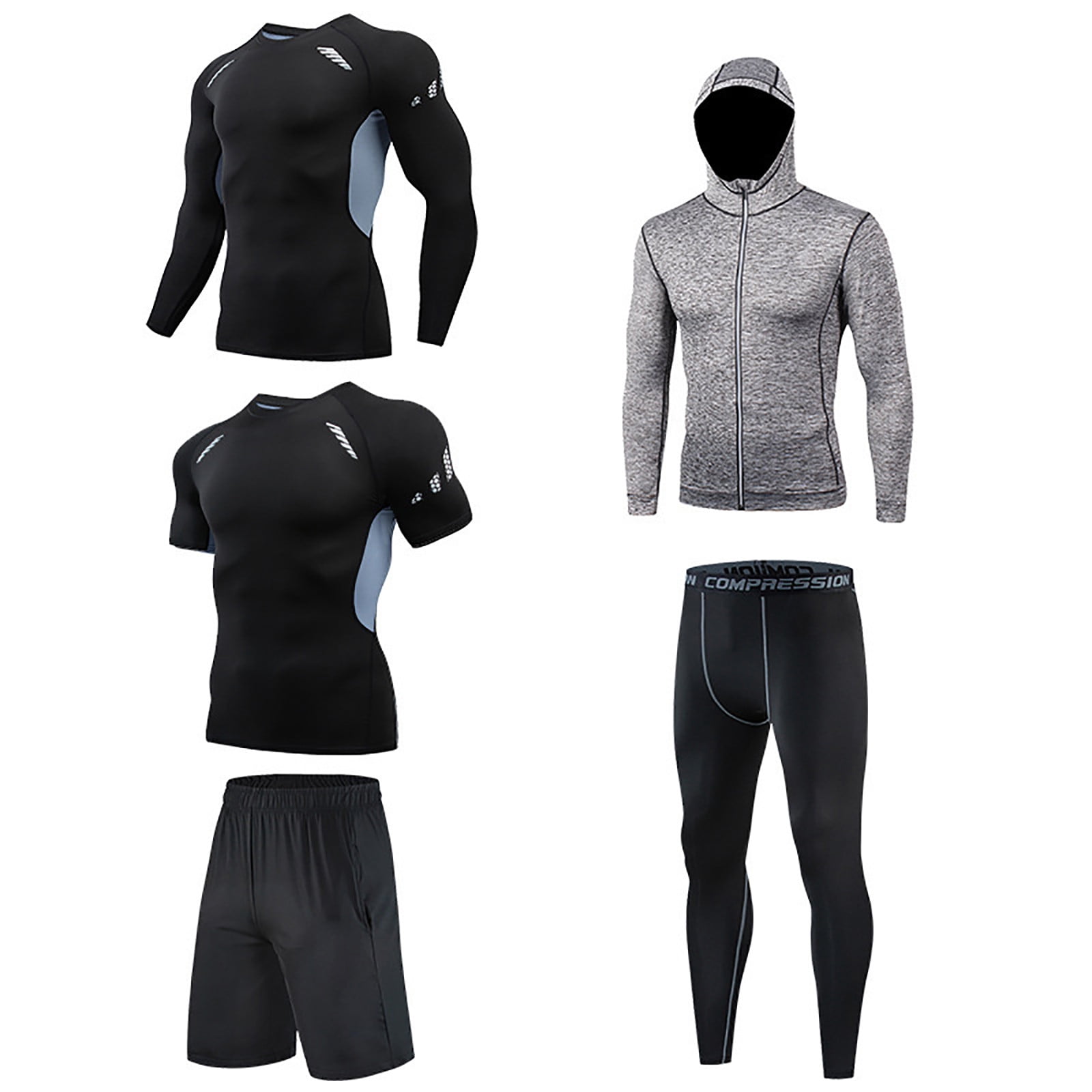 Amazon.com: Gym Clothes for Men 4 Pack Running Clothes