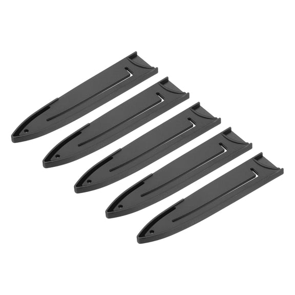 Uxcell Universal Knife Cover Knife Protector Sleeve for Knife Blade Guard for Kitchen Dining Room 5" 5 Pcs