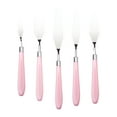 thumbnail image 1 of 5Pcs Palette Paint Metal Pallet for Canvas Cake Decorating Pink, 1 of 8