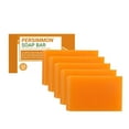 thumbnail image 1 of 5Pcs Persimmon Soap Bar for Body Odor Control, Natural Deodorant Body Face Bar Soap for Body Odor Control, Remove Bad Body Odor, Men & Women Deodorizing, Handmade Body Deeply Cleansing Bar Soap, 1 of 6
