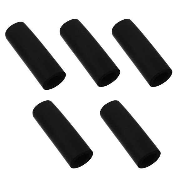 5Pcs Pet Leash Grip Covers Comfortable Grip Black Sponge Handle for Walking Pets