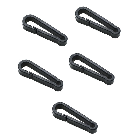 5Pcs Plastic Backpack Bag Buckle Tent Strap Hook Outdoor Snapping Hook Buckle Lanyard Accessories Easy to Use