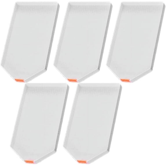 5Pcs Plastic Bead Sorting Trays Diamond Rhinestone Tray Plate Nail Art Dotting Tool for DIY Art Craft